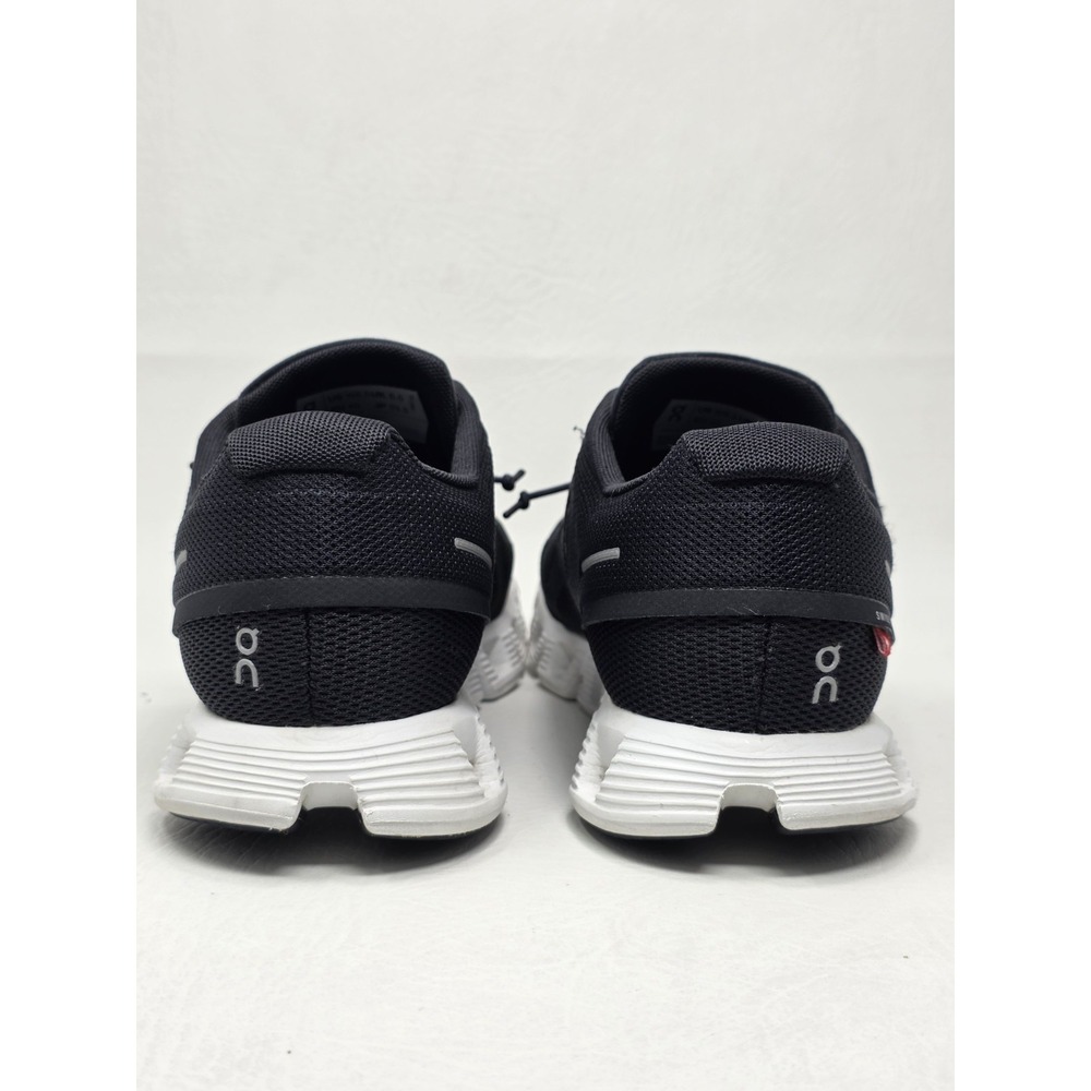 On Running Cloud 5 Womens Running Shoes Size 8.5 Black/White 59.98904 Pre-owned - Picture 5 of 10